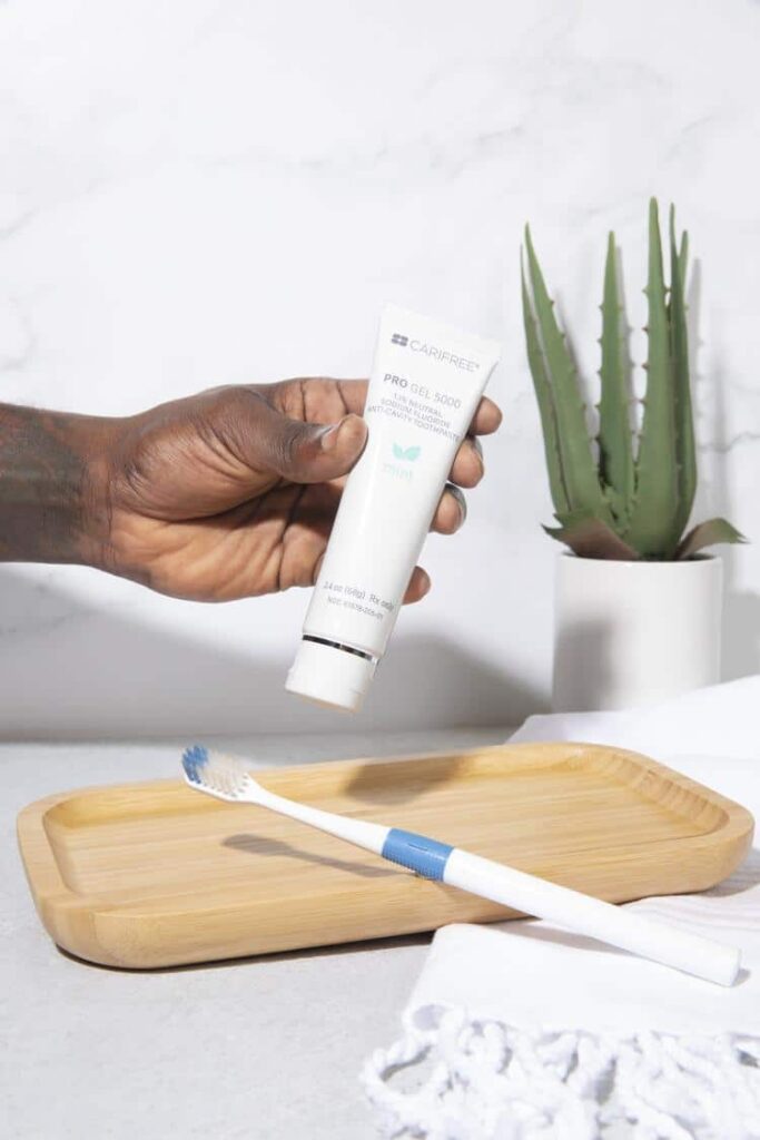 man holding propel 5000